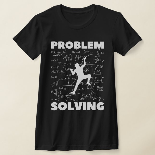 Camiseta Problema Resolviendo escalada roca de regalo alpin (Distribución)