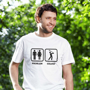 Camiseta Problema Resuelto al Golf