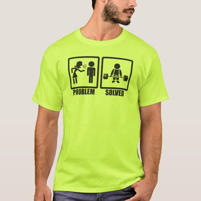 Camiseta Problema resuelto - Retraso (Anverso)