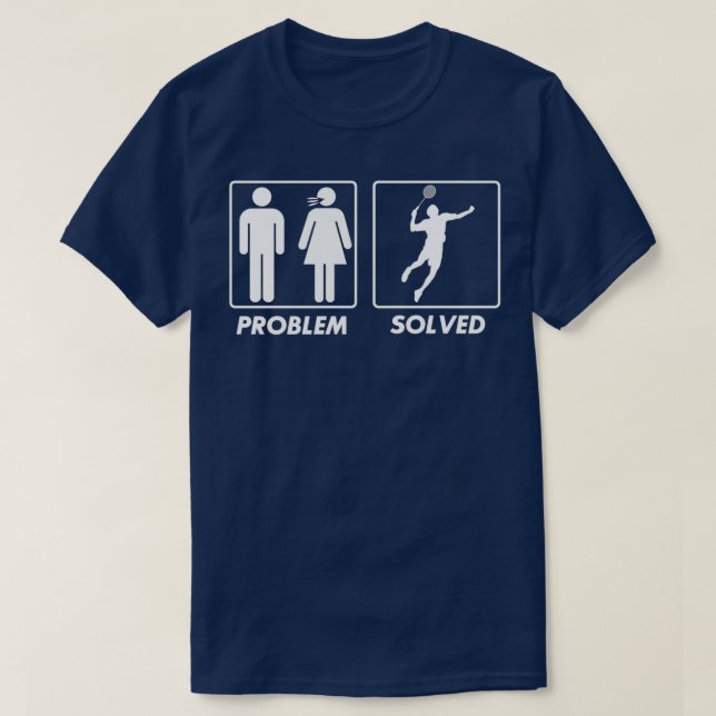 Camiseta Problema resuelto T (Diseño del anverso)