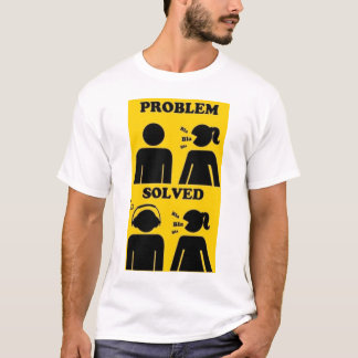 Camiseta Problema solucionado