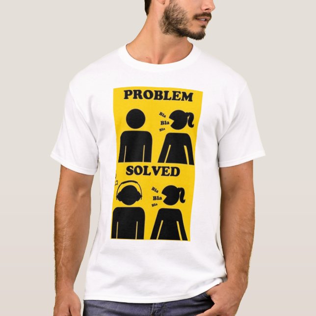 Camiseta Problema solucionado (Anverso)
