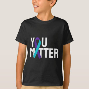 Camiseta Problemas Concienciación sobre la prevención del s