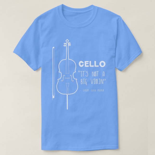 Camiseta Problemas de Cello en el Primer Mundo (Diseño del anverso)