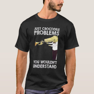 Camiseta Problemas de cocodrilos Disfraces De Halloween Cos