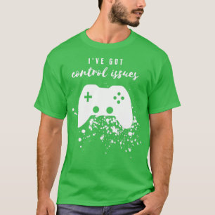 Camiseta Problemas de control blanco