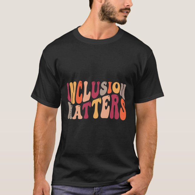 Camiseta Problemas de Inclusión Awaren Autismo Educativo Es (Anverso)