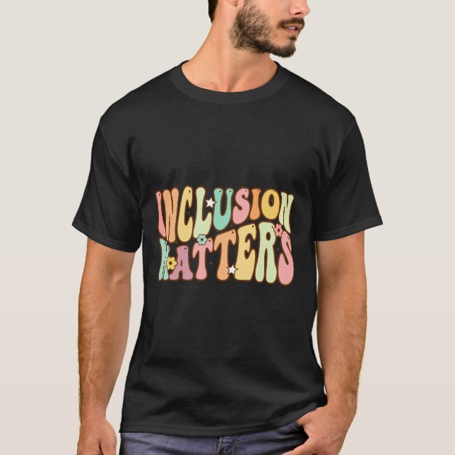 Camiseta Problemas de Inclusión Awaren Autismo Educativo Es (Anverso)