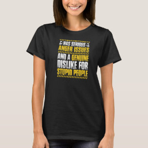 Camiseta Problemas de ira en los ferrocarriles Ferroviarios