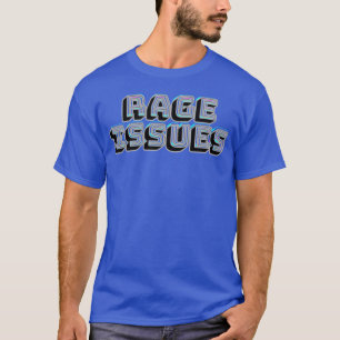 Camiseta Problemas de Ira Gaming divertido vintage
