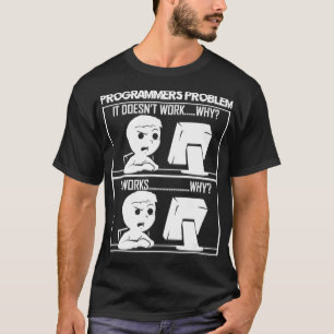 Camiseta Problemas de programadores de software regalo dive