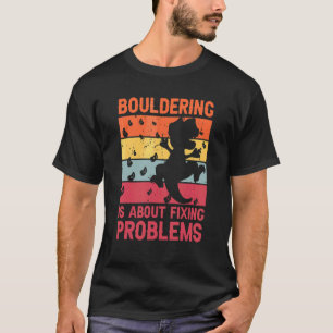 Camiseta Problemas de reparación de rocas Trex Dino Climbin