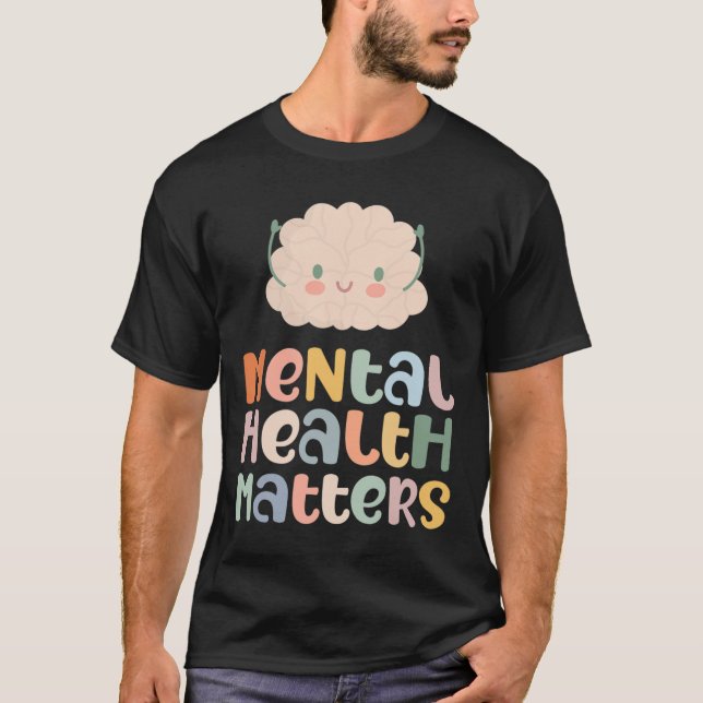 Camiseta Problemas de salud Ansiedad de la atención a la sa (Anverso)