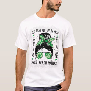 Camiseta Problemas de salud Concienciación sobre la salud m