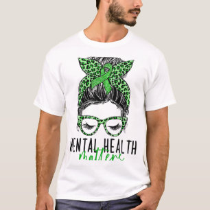 Camiseta Problemas de salud desordenada mujer de un bolo Ne