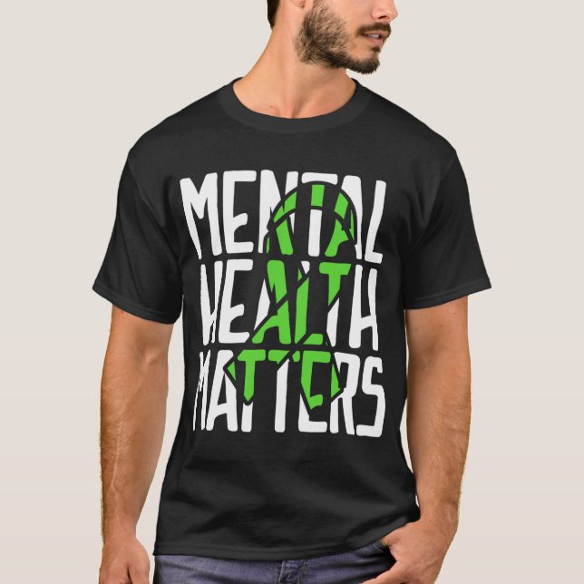 Camiseta Problemas de salud Lucha contra el estigma Awarene (Anverso)