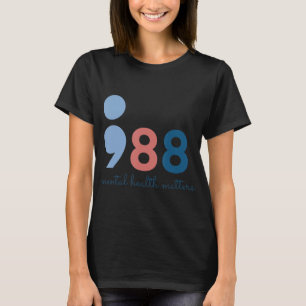 Camiseta Problemas de salud mental Conciencia de la prevenc