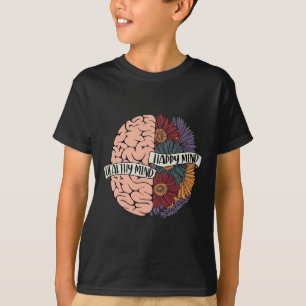 Camiseta Problemas de salud mental Conciencia del cerebro h