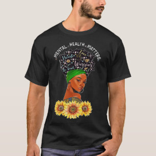Camiseta Problemas de salud mental en Estados Unidos