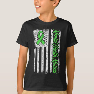 Camiseta Problemas de salud mental Lucha contra el estigma