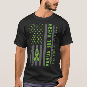 Camiseta Problemas de salud mental Lucha contra el estigma