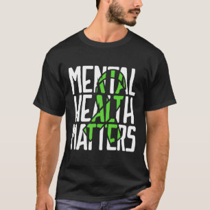 Camiseta Problemas de salud mental Lucha contra el estigma 