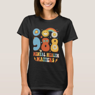 Camiseta Problemas de salud mental Prevención del suicidio