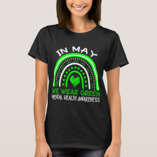 Camiseta Problemas de Salud Nosotros Vestimos Verde Concien
