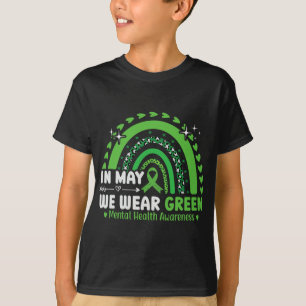 Camiseta Problemas de Salud Nosotros Vestimos Verde Concien