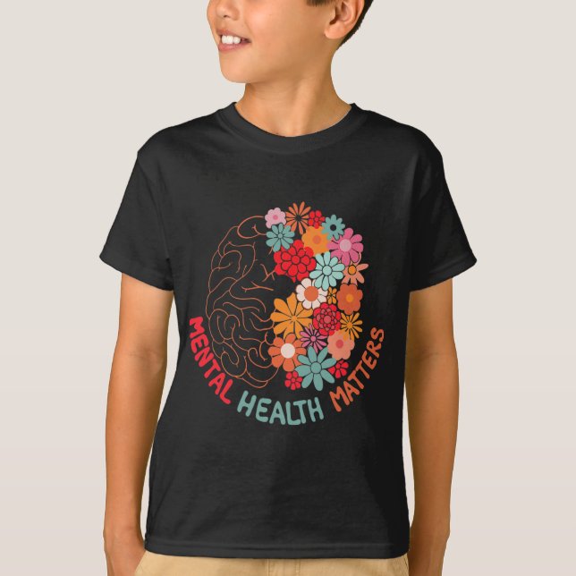 Camiseta Problemas de Salud Terminan Con El Estigma Floral  (Anverso)