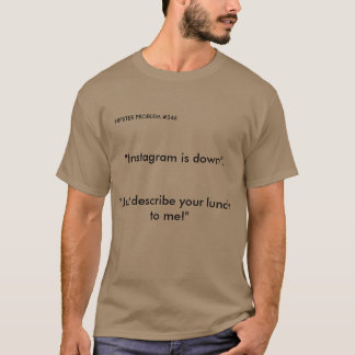 Camiseta Problemas del inconformista