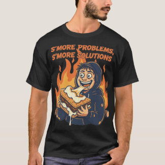 Camiseta Problemas Divertidos de Smore Soluciones de Smore