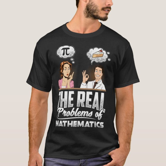 Camiseta Problemas matemáticos de matemáticas: Pi vs. fal (Anverso)