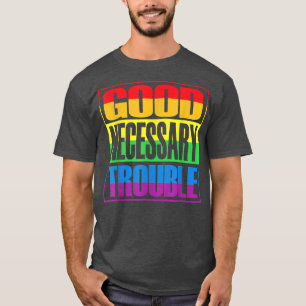 Camiseta Problemas necesarios para los derechos LGBTQ+, org