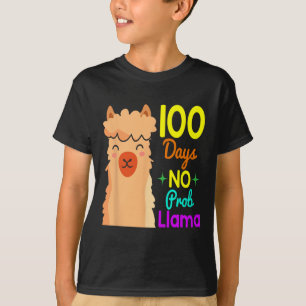 Camiseta Probllama 100 días de clase 100 días niños G