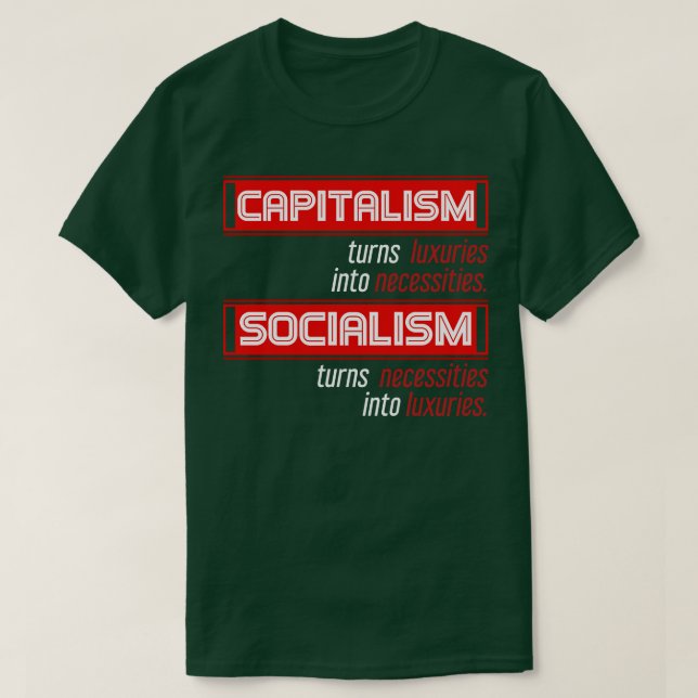 Camiseta ProCapitalismo emprendedor (Diseño del anverso)