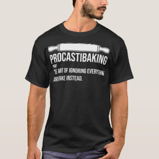 Camiseta Procastibaking Definition Baker Cookie Baking29