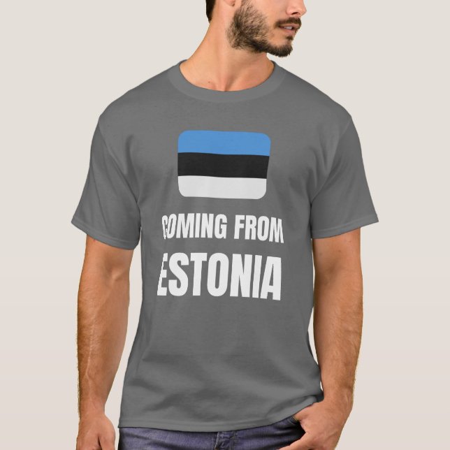 Camiseta Procedente de Estonia (Anverso)
