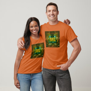 Camiseta Procesador de computadora con color de servidumbre