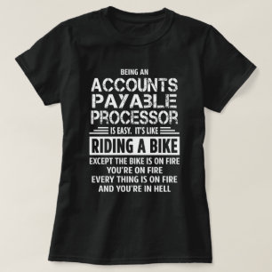 Camiseta Procesador de cuentas a pagar