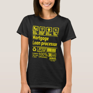 CAMISETA PROCESADOR DE PRÉSTAMO HIPOTECARIO RESUELVE PROBLE