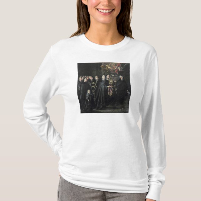 Camiseta Procesión de St. Clare con la eucaristía (Anverso)