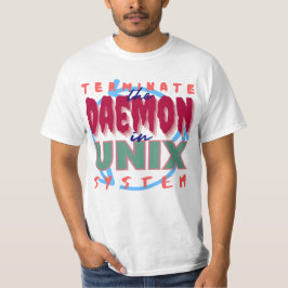 Camiseta Proceso Daemon en sistemas Unix
