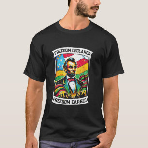 Camiseta Proclamación de Emancipación Junete Africano-Estad
