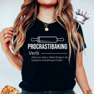 Camiseta Procrastibaking T-Shirt