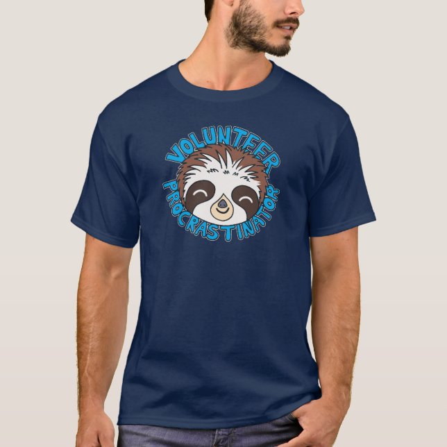 Camiseta Procrastinador voluntario (Anverso)