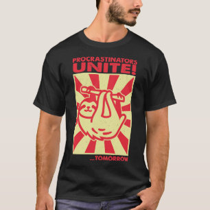 Camiseta Procrastinadores se unen mañana