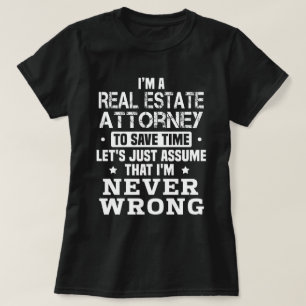 Camiseta Procurador inmobiliario