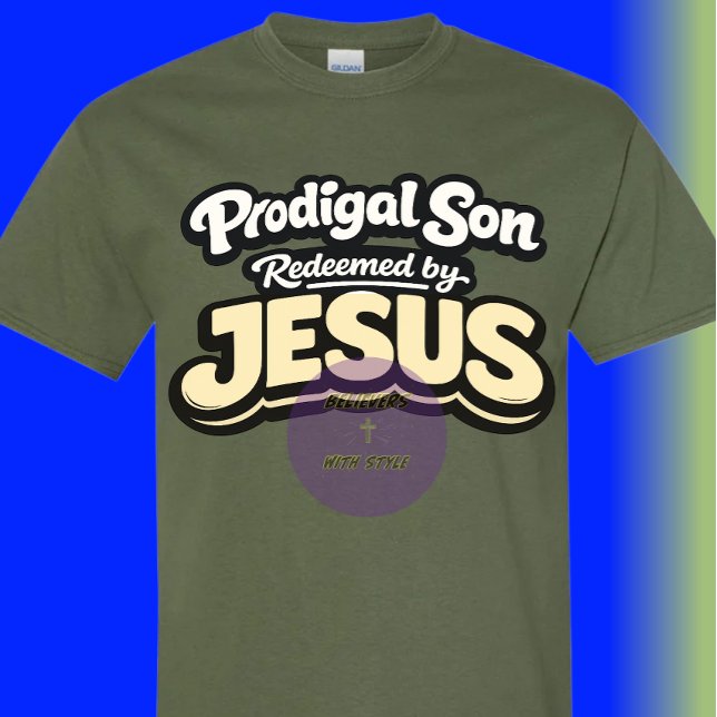 Camiseta Prodigal Son - Redeemed by JESUS (Subido por el creador)