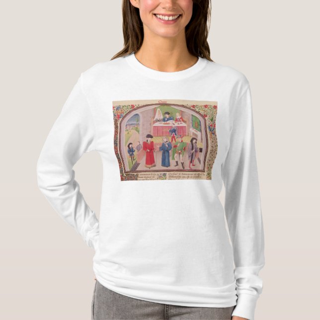Camiseta Prodigalidad, liberalidad y avaricia (Anverso)